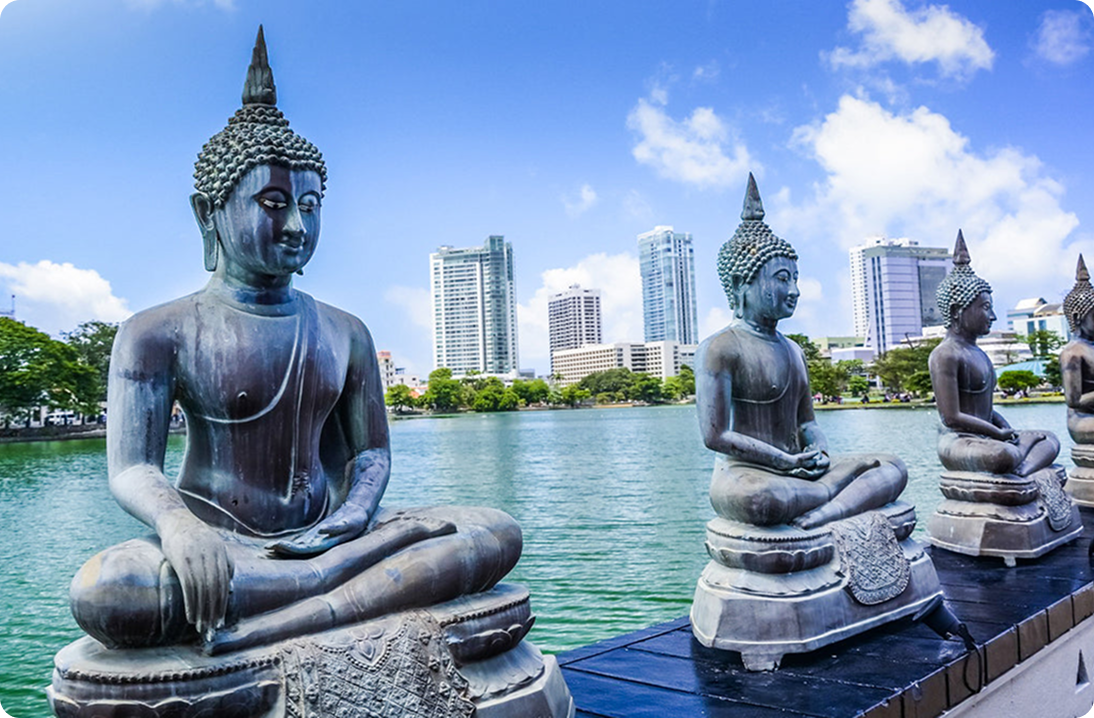 コロンボ 夜景 スリランカ