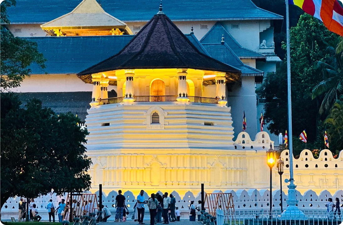 キャンディの仏歯寺 - スリランカの世界遺産