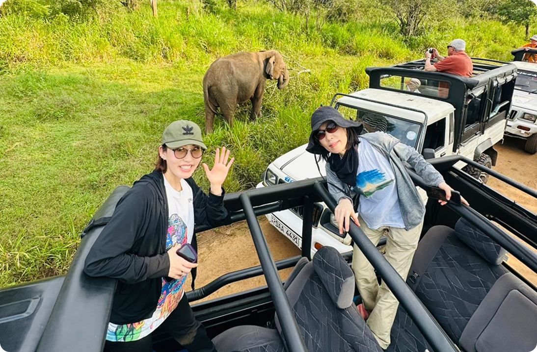 スリランカ野生動物サファリ – 2日間弾丸ツアー Tourista Wave